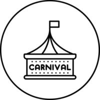 icono de vector de carnaval