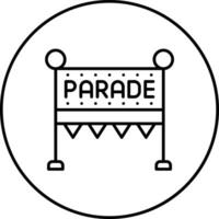 Parade Vector Icon