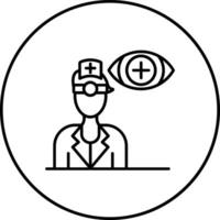 Optician Male Vector Icon