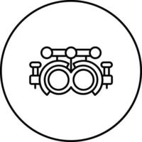 Trial Frame Vector Icon