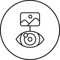 Visual Memory Vector Icon