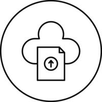 Upload File Vector Icon