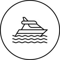 Yachting Vector Icon