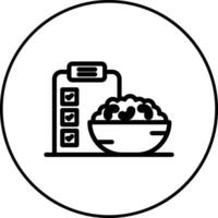 Weekly FoodPrep Vector Icon