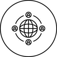 User Connection Vector Icon
