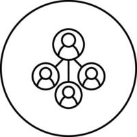 Delegation Of Work Vector Icon