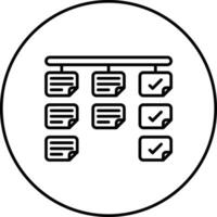 Kanban Vector Icon