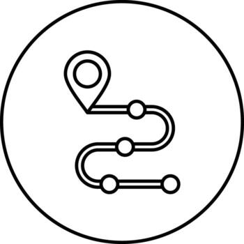 Roadmap Vector Icon