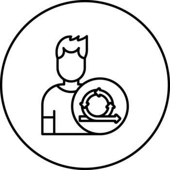 Scrummaster Vector Icon