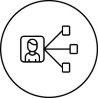 Business Networking Vector Icon