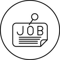Job Posting Vector Icon