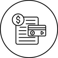 Business Credit Report Vector Icon