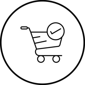 Checkout Vector Icon