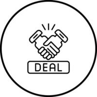 Deals Vector Icon