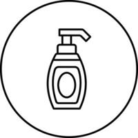 Soap Bottle Vector Icon