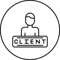 Client Vector Icon