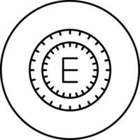 E Shot Vector Icon