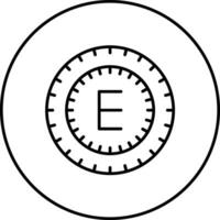 E Shot Vector Icon