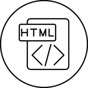 Html Vector Icon