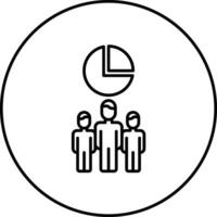 Market Segment Vector Icon