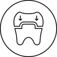 Dental Crown Vector Icon