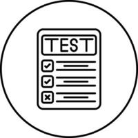 Testing Vector Icon