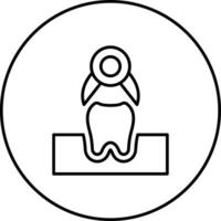 Tooth Extraction Vector Icon