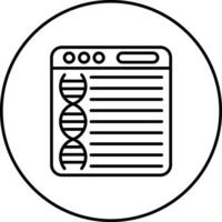 Bioinformatics Vector Icon