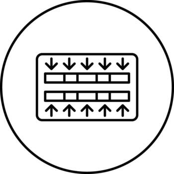 Sequence Alignment Vector Icon