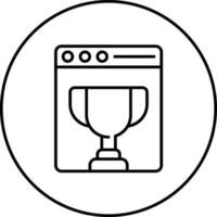 Online Contest Vector Icon