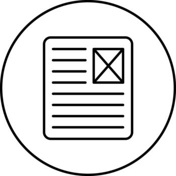 Latent Semantic Index Vector Icon