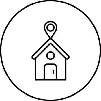 Hyperlocal Vector Icon