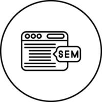 Sem Vector Icon