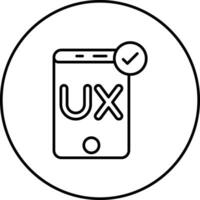 User Experience Vector Icon