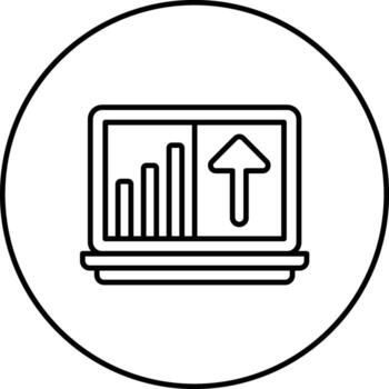 Clickstream Analysis Vector Icon