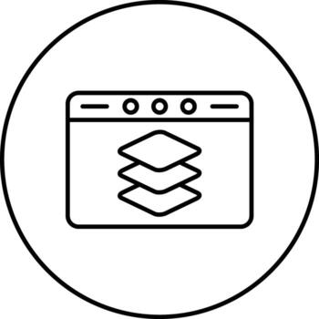 Full Stack Developer Vector Icon