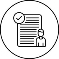 Task Based User Testing Vector Icon