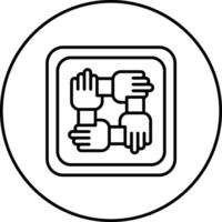 Cooperation Vector Icon