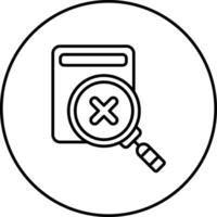 Rejected Vector Icon