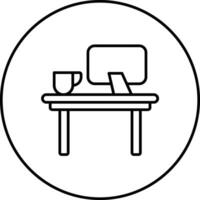 Business Workplace Vector Icon