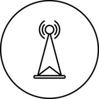 Radio Broadcast Vector Icon