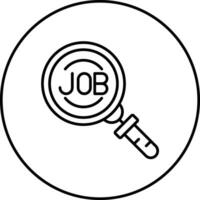 Find Employee Vector Icon