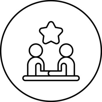 icono de vector de trabajo en equipo