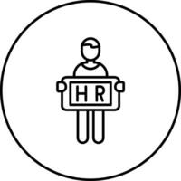 Human Resources Vector Icon