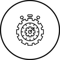 Fast Processing Vector Icon