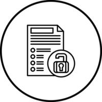 File Access Vector Icon