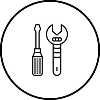 Technical Tools Vector Icon