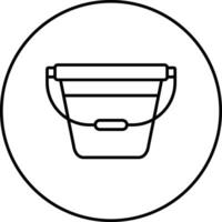 Bucket Vector Icon