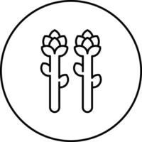 Asparagus Vector Icon