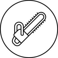 Chainsaw Vector Icon